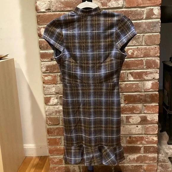 brown cape dress Darling Detectives Cape Dress